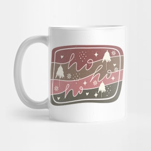 Ho Ho Ho Merry Christmas Boho gift Mug